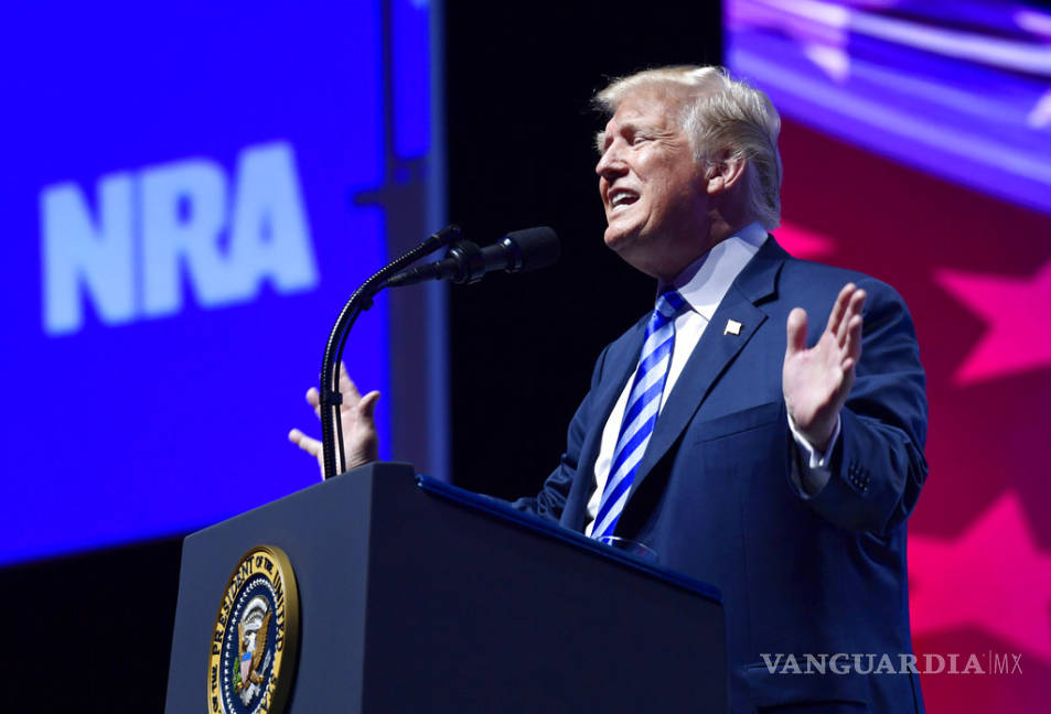 $!Trump promete proteger el derecho a la posesión de armas