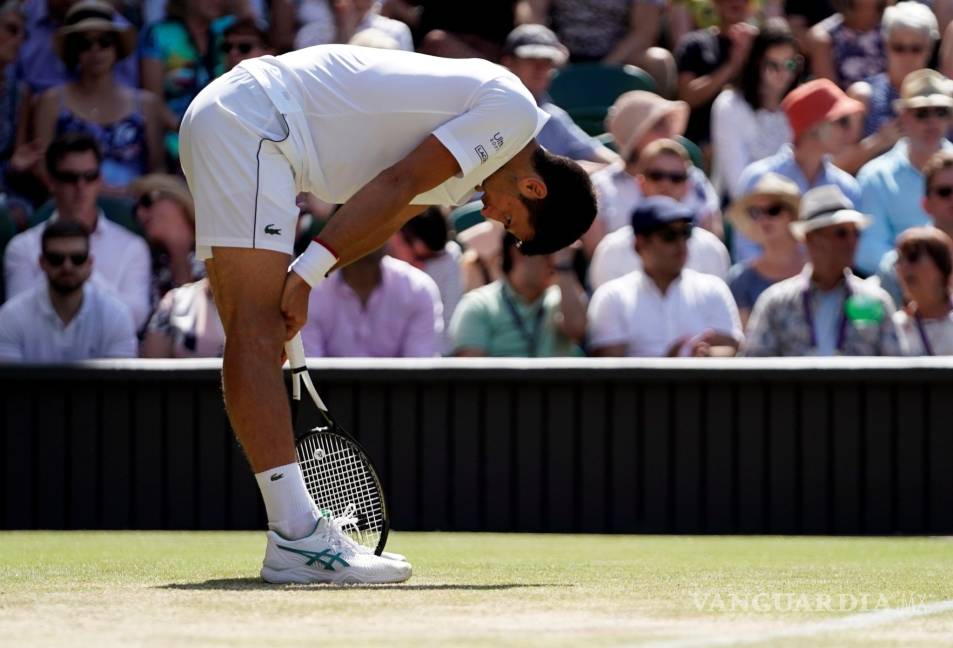 $!Novak Djokovic está en la Final de Wimbledon 2019 y espera rival entre Roger Federer y Rafael Nadal