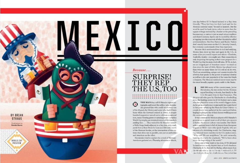 $!Selección Mexicana hace historia y se lleva la portada de Sports Illustrated en Estados Unidos