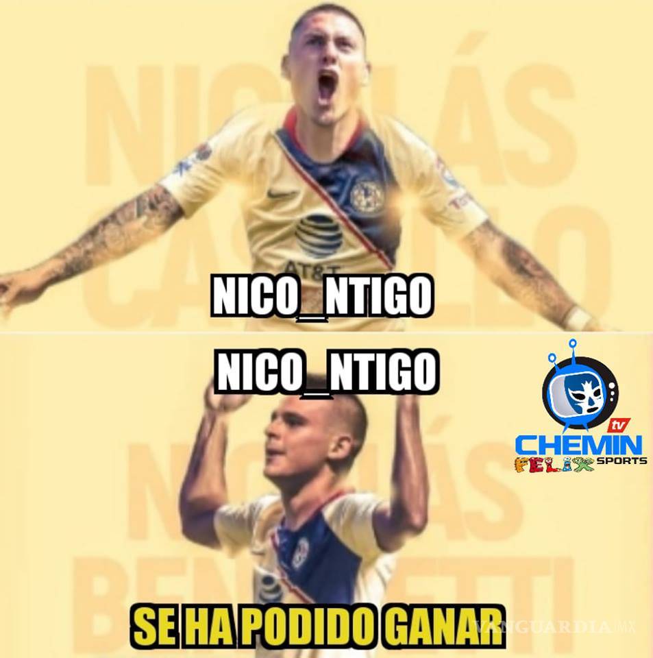 $!Los memes de la derrota del América ante Pumas