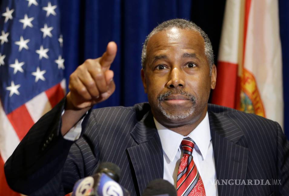 "No quiero a Trump como jefe de Fuerzas Armadas": Carson