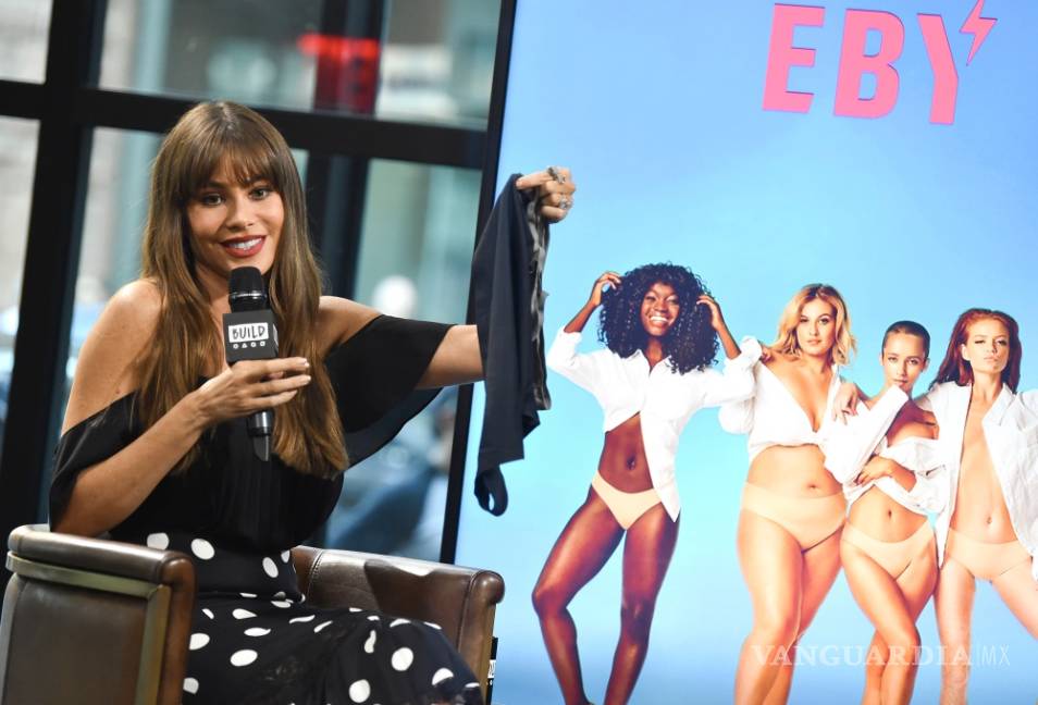 $!Promociona Sofía Vergara su línea de lencería EBY en Nueva York