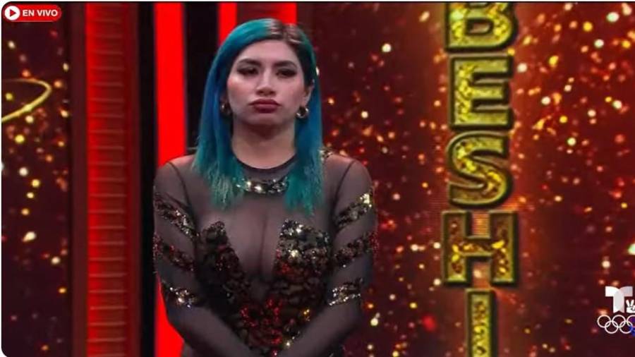 Daniela Alexis Barceló “La Bebeshita”, es la sexta expulsada de “La casa de los famosos”. Daniela Alexis Barceló “La Bebeshita”, es la sexta expulsada de “La casa de los famosos”.