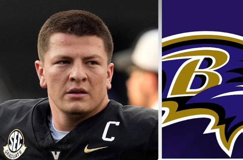 Diego Pavia firmó con los Ravens de Baltimore tras ser finalista del Trofeo Heisman con Vanderbilt, aunque su llegada a la NFL quedó marcada por una polémica fuera del campo.