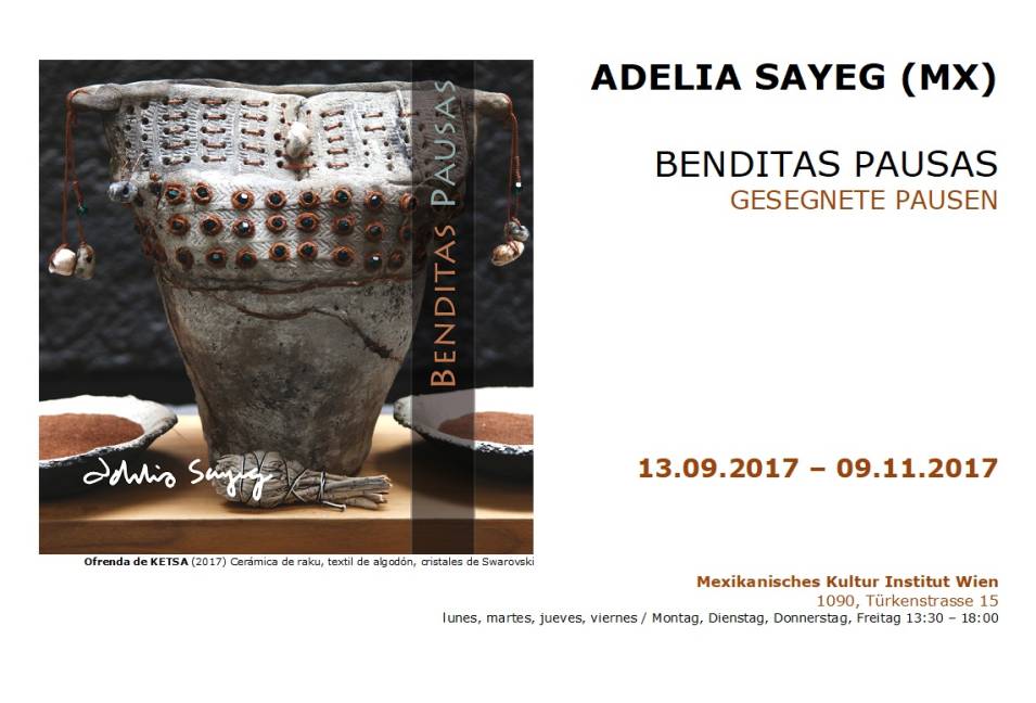 $!Mexicana Adelia Sayeg llevará a Viena su muestra “Benditas pausas”