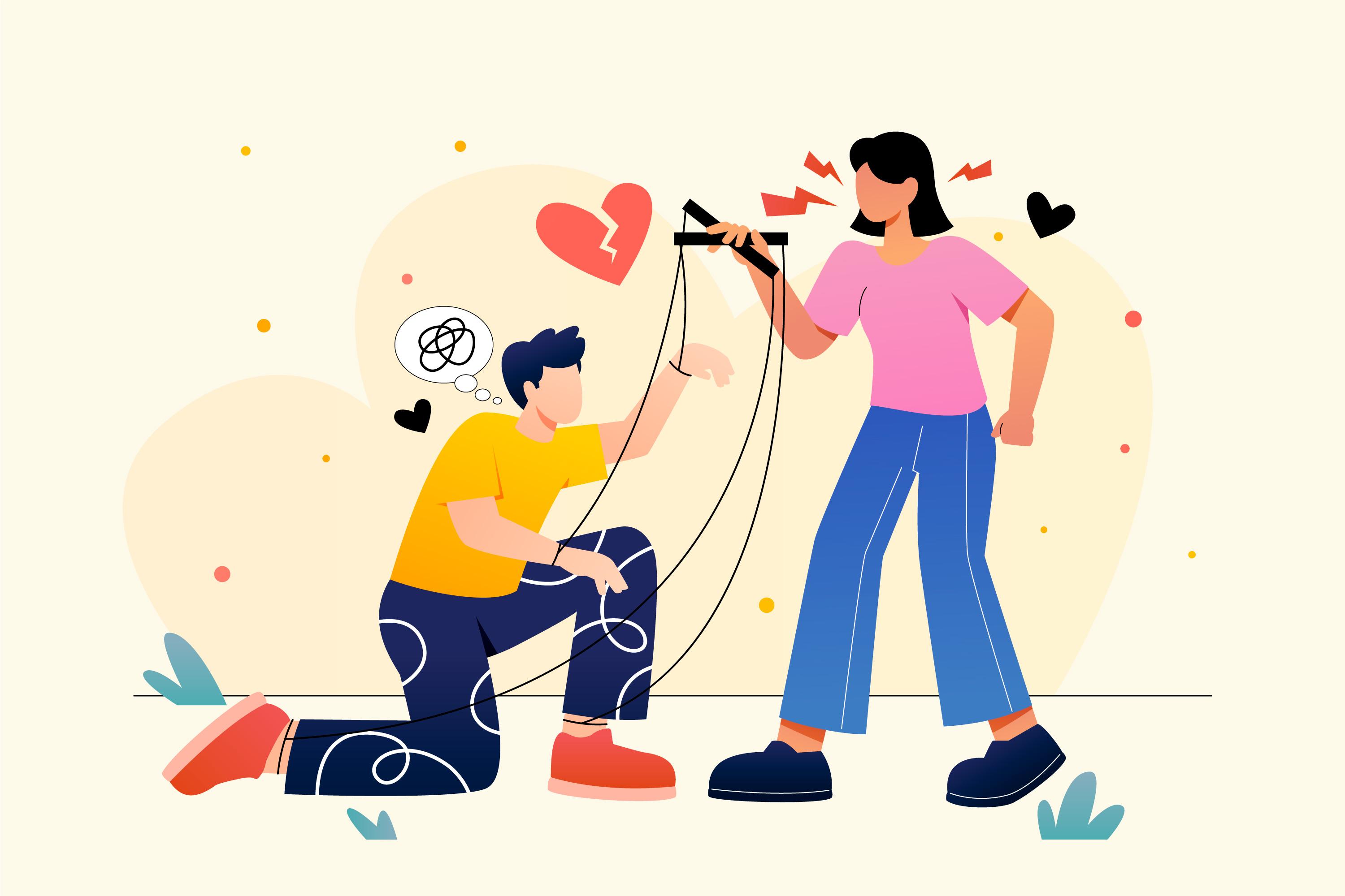 No era amor, era hambre