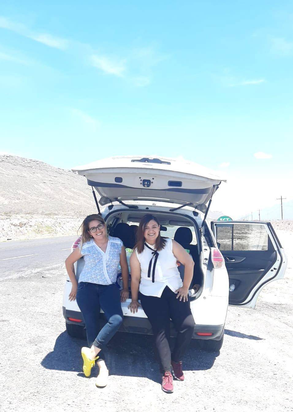 $!Blanca y Nalleli emprendieron un viaje hasta La Sultana del Norte.