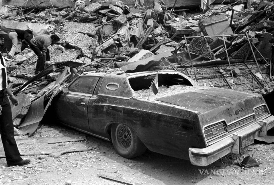 $!Terremotos de 1985 y 2017 en imágenes