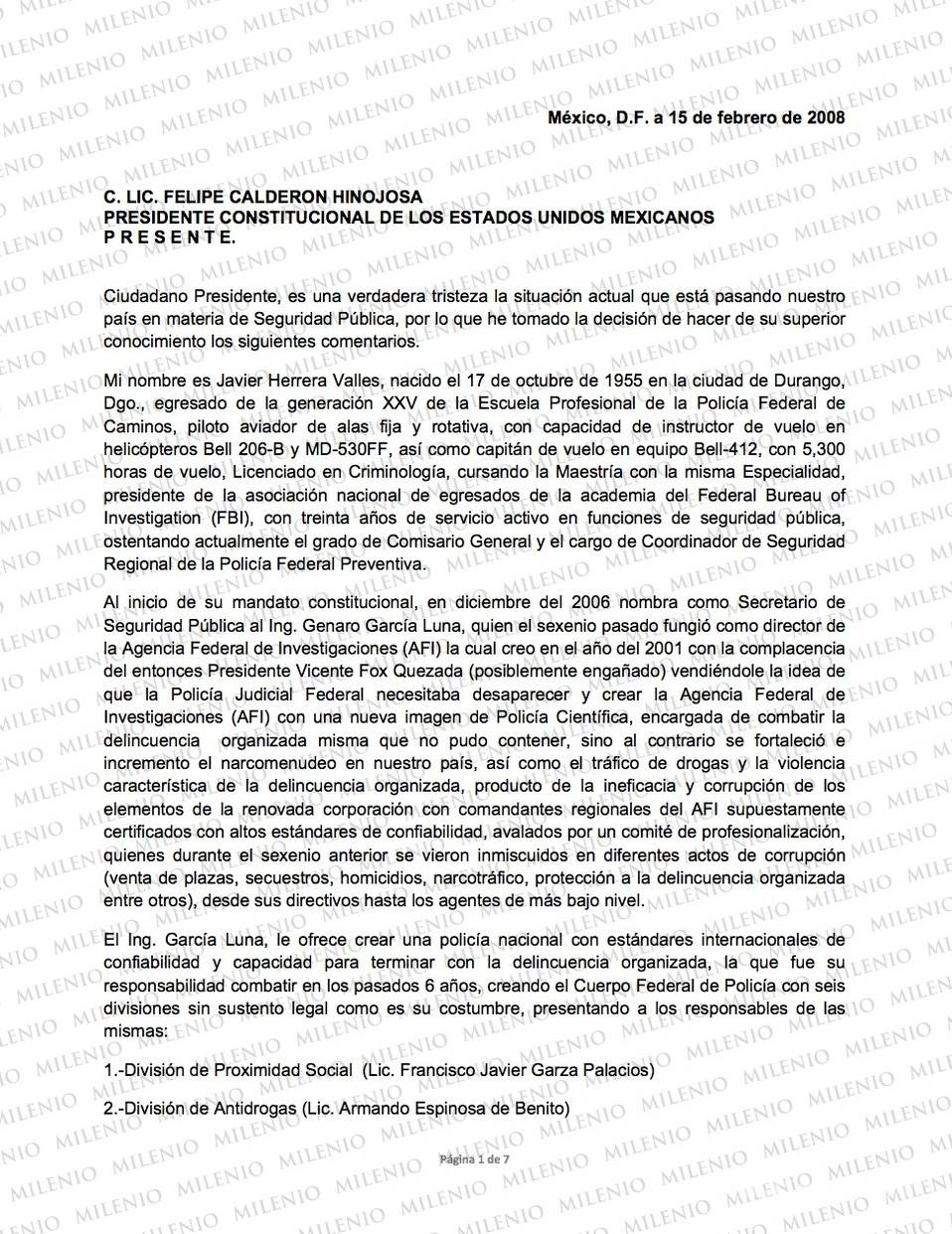 $!Felipe Calderón sabía de irregularidades de García Luna... desde 2008
