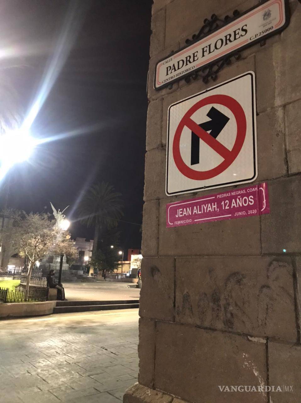 $!Recuerdan feminicidios y año violento para Coahuila con intervención de nomenclaturas de Saltillo