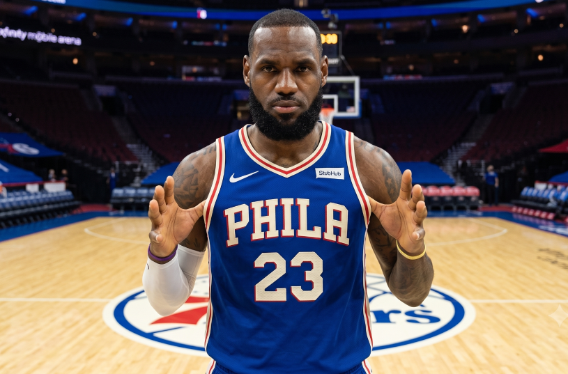 LeBron James cerró su etapa con Lakers de Los Ángeles y disputará el capítulo final de su legendaria carrera con Filadelfia.