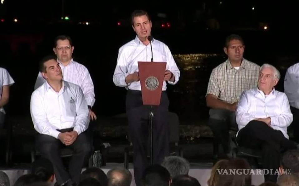 $!Peña Nieto dice que se va 'satisfecho' por 'haber logrado muchas obras y muchos proyectos'