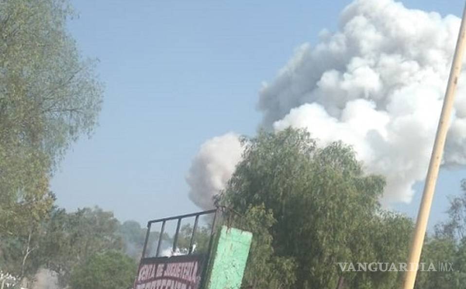 Explota polvorín en Tultepec; hay un muerto y cuarto heridos