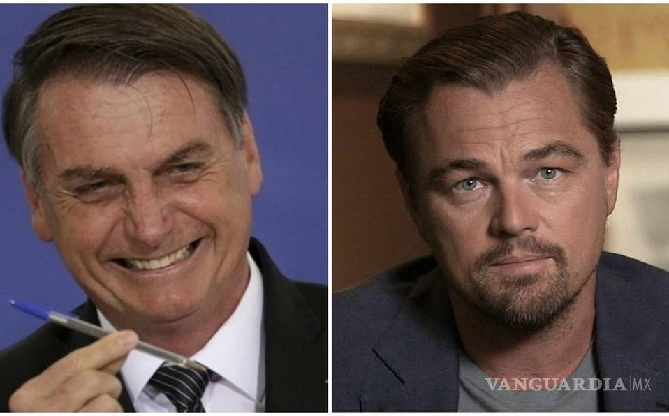 Bolsonaro acusa a Leonardo DiCaprio de dar dinero para encender el Amazonas