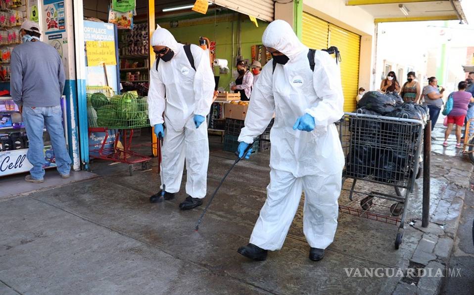Registro diario de casos de coronavirus en Torreón, Coahuila