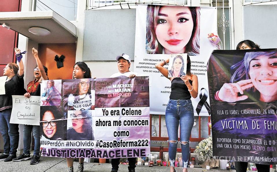 $!“Ya basta de violencia contra las mujeres”, exige la familia de Ingrid