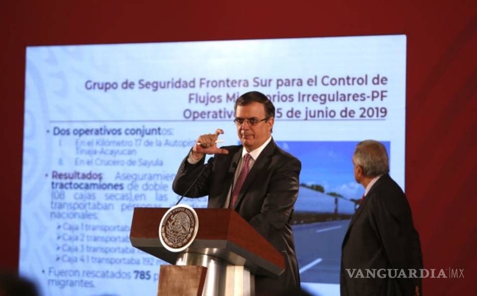 Frustan operación de 69 mdp con rescate de 791 migrantes en Veracruz: Marcelo Ebrard
