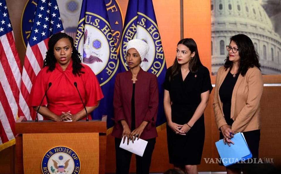 Combate a Donald Trump un ‘escuadrón’ demócrata: Ocasio-Cortez, Omar, Tlalib y Pressley
