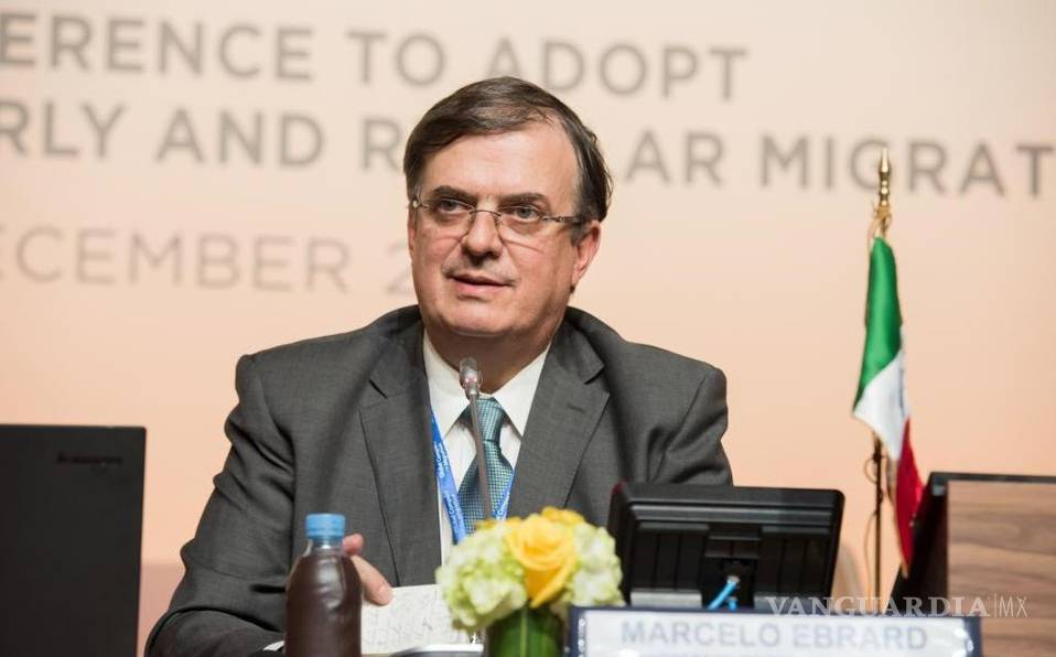 Ebrard se muestra optimista ante aprobación del T-MEC