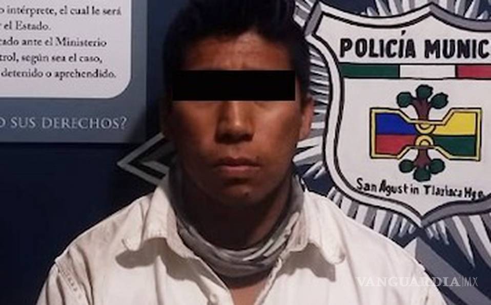 Detienen a huachicolero que portaba uniforme de Pemex en Hidalgo