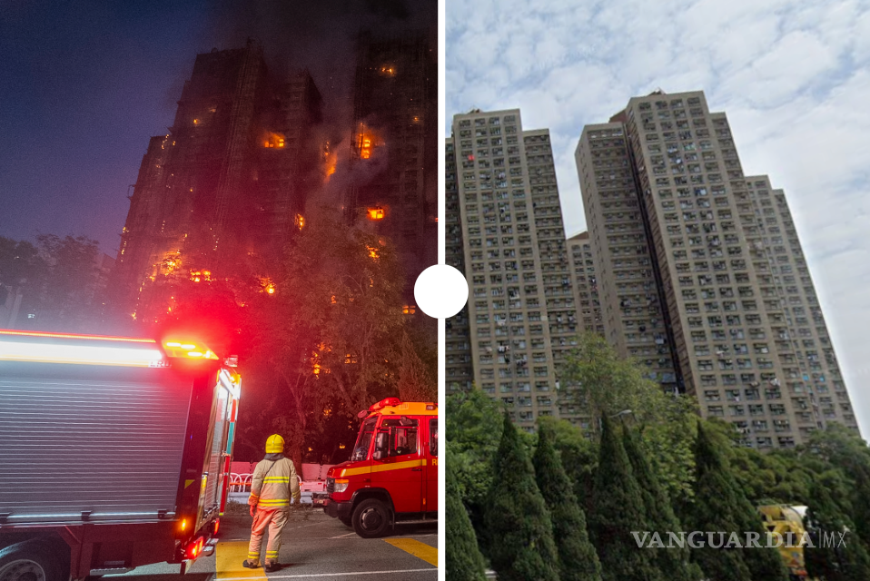 Incendio en Hong Kong 2025: FOTOS del antes y después de la tragedia