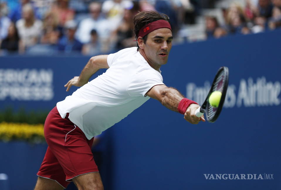 $!Federer hace jugada de 'crack' y está en los Octavos de Final del US Open