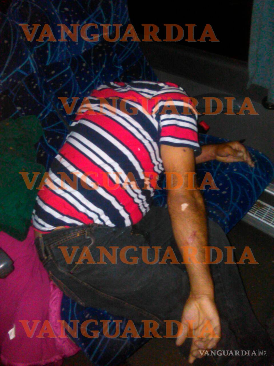 $!Asaltante mata a cómplice para frenar masacre en autobús en Coahuila