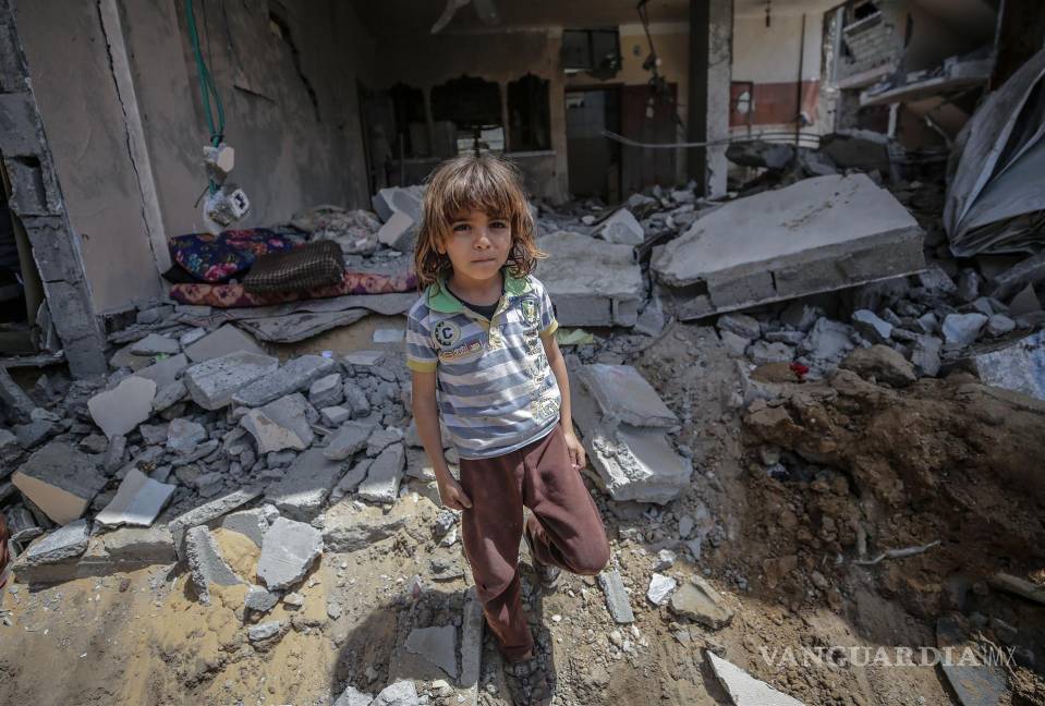 $!Niños de Gaza son los que se llevan lo peor del conflicto Israel-Hamas