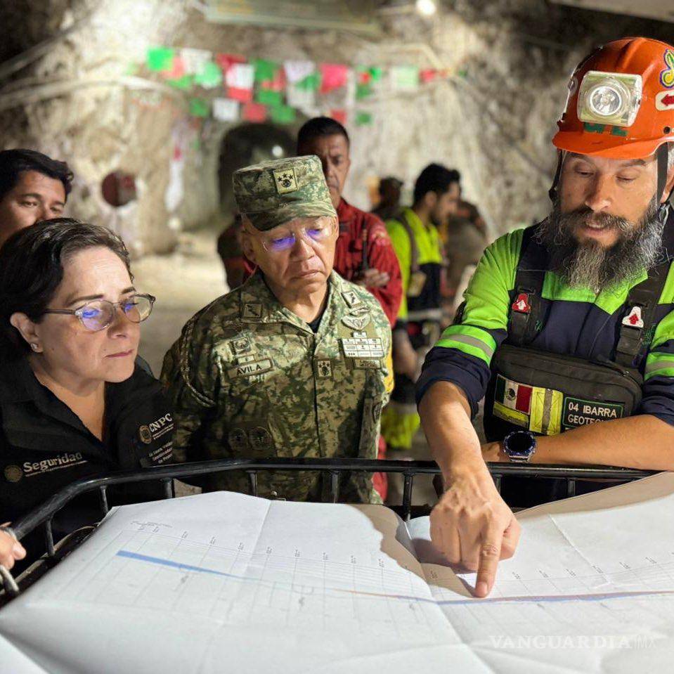 $!Rescate en mina Santa Fe: buscan extraer con vida a minero atrapado y localizan a otro sin vida