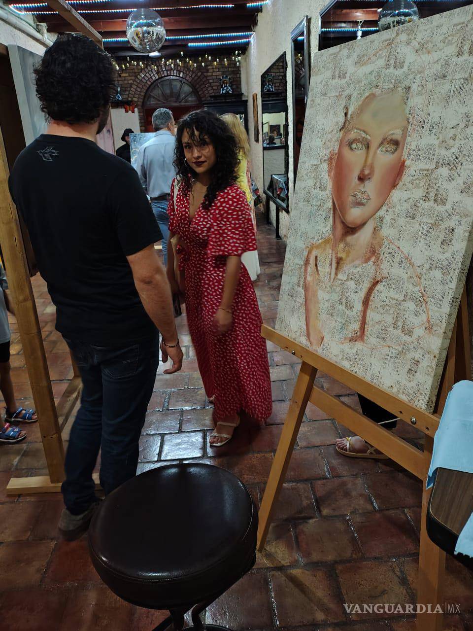 $!Exposición ‘Reinos Encantados’ se despide del Café Monarca en Saltillo, al conjuro de la obra de María Arredondo