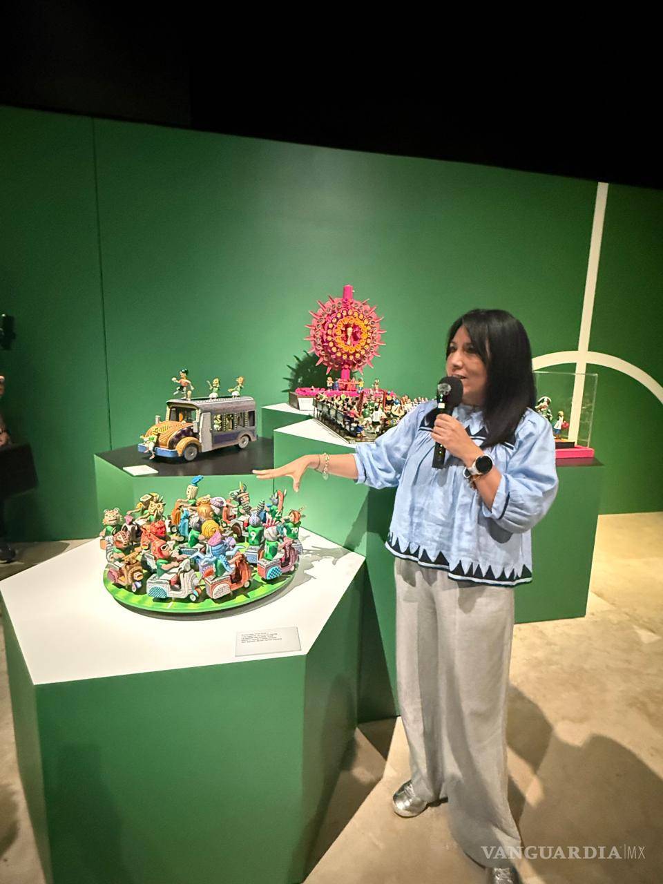 $!Artesanos mexicanos se inspiran en el fútbol para dar vida a la expo ‘Copa de arte popular Banamex’
