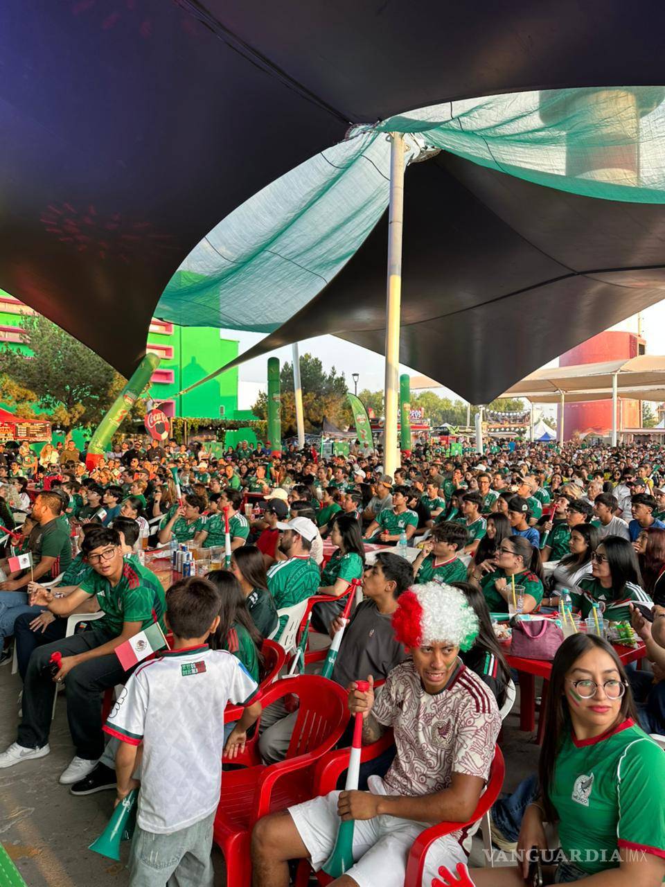$!Saltillo vivió una fiesta deportiva con la transmisión del partido de México y actividades para toda la familia.