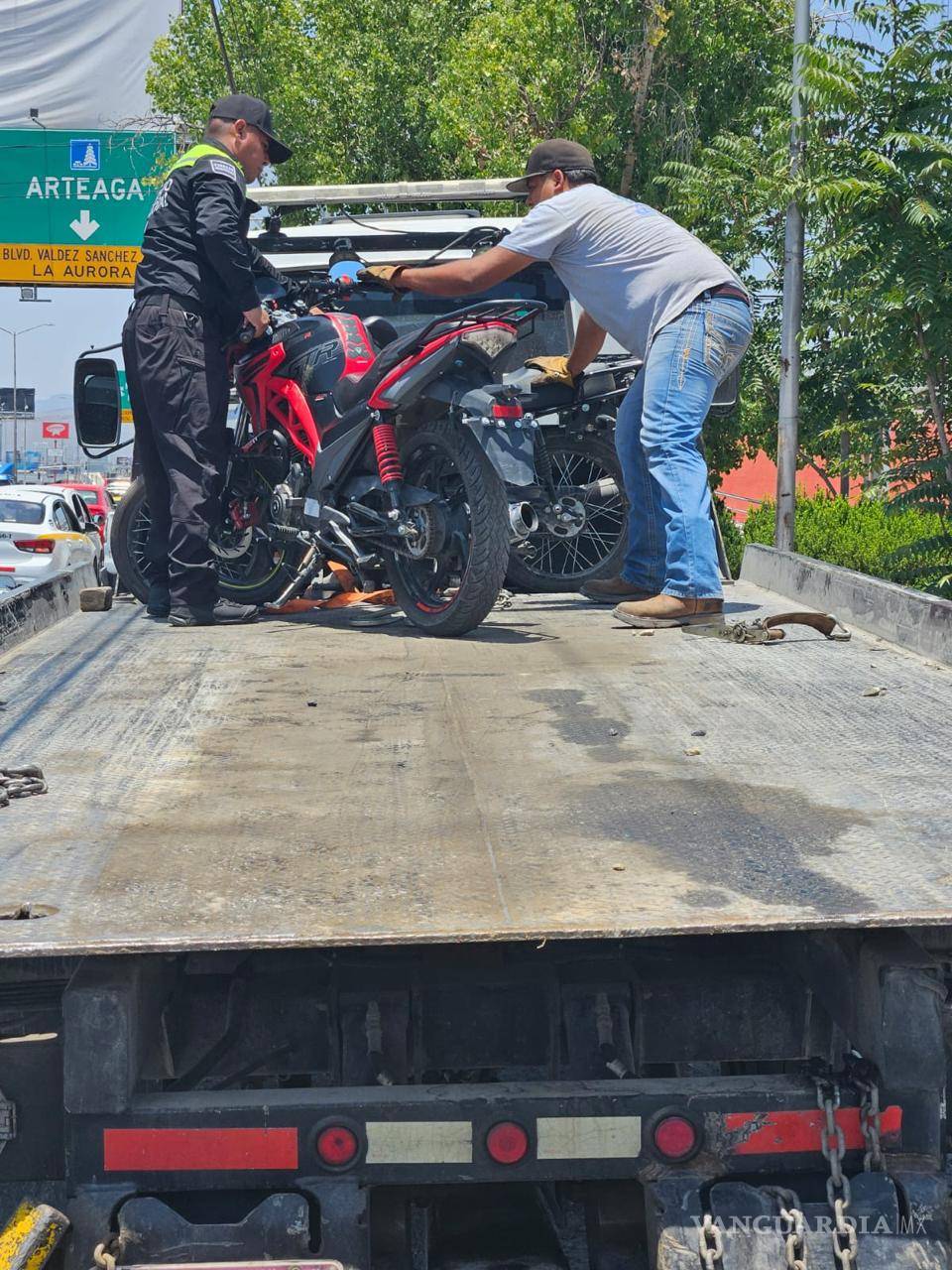 $!De las 883 motocicletas retiradas de circulación durante 2026, 537 permanecen en el corralón, de acuerdo con la Comisaría de Seguridad.