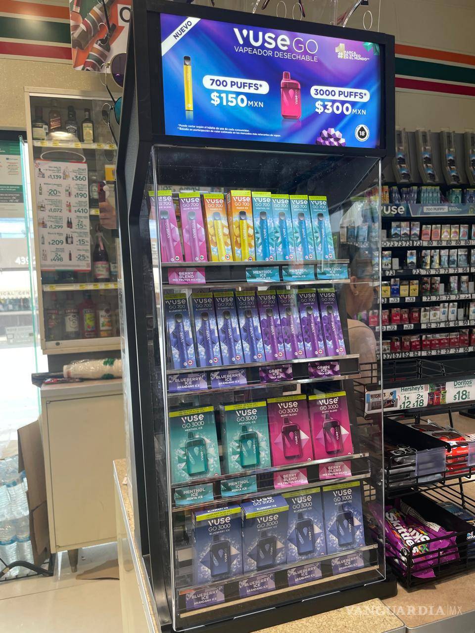 $!En algunas tiendas de conveniencia e inclusive farmacias, están visibles los vapeadores para su venta.