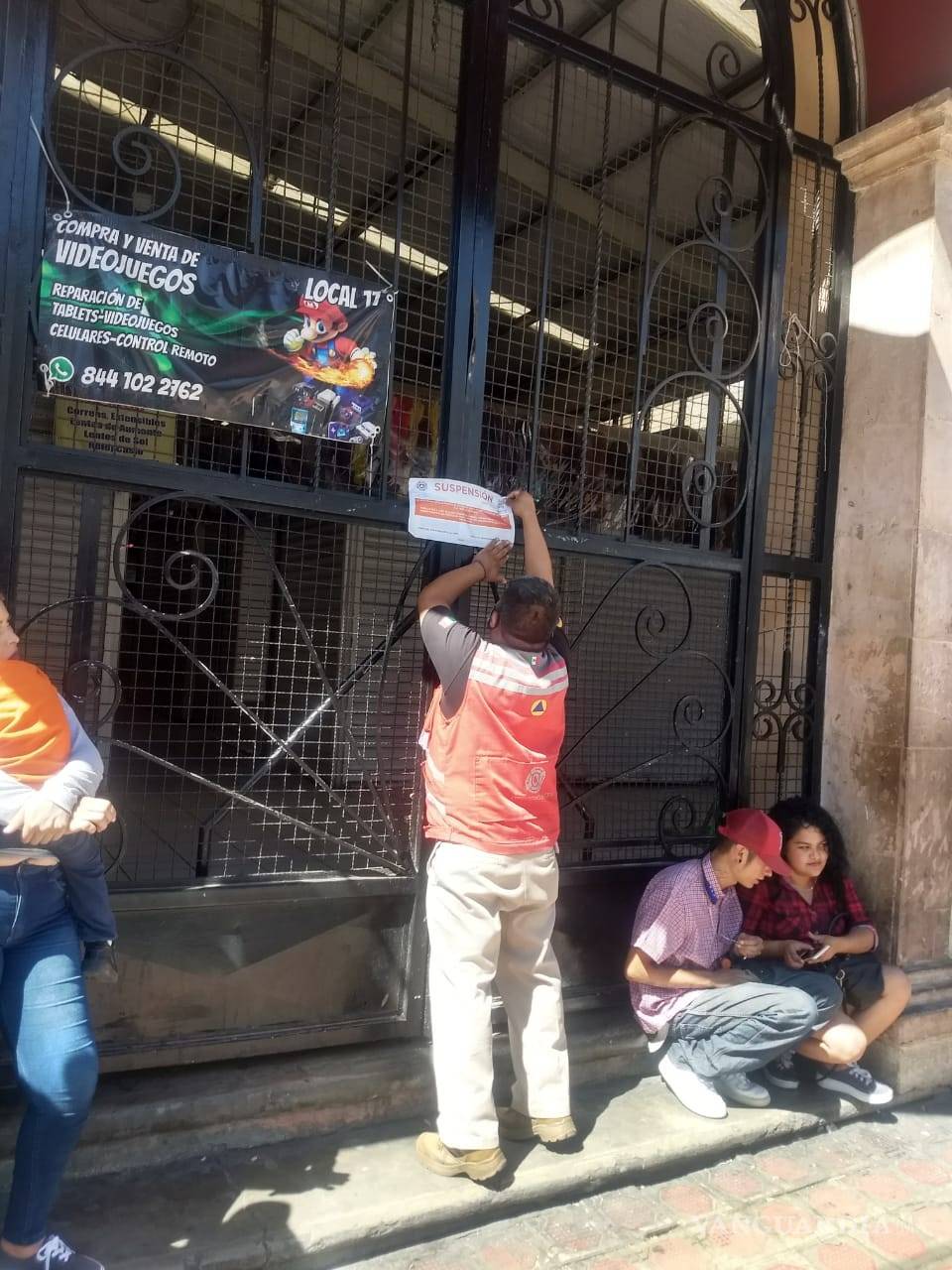 $!Clausuran el Mercado Nuevo Saltillo, por violar protocolos para COVID-19