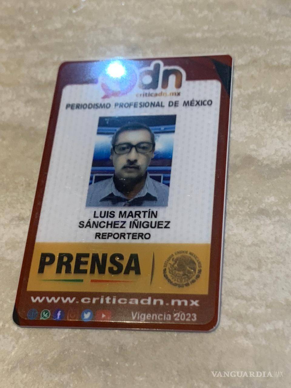 $!A dos meses del asesinato del periodista Luis Martín Sánchez, hay hermetismo total por parte de autoridades