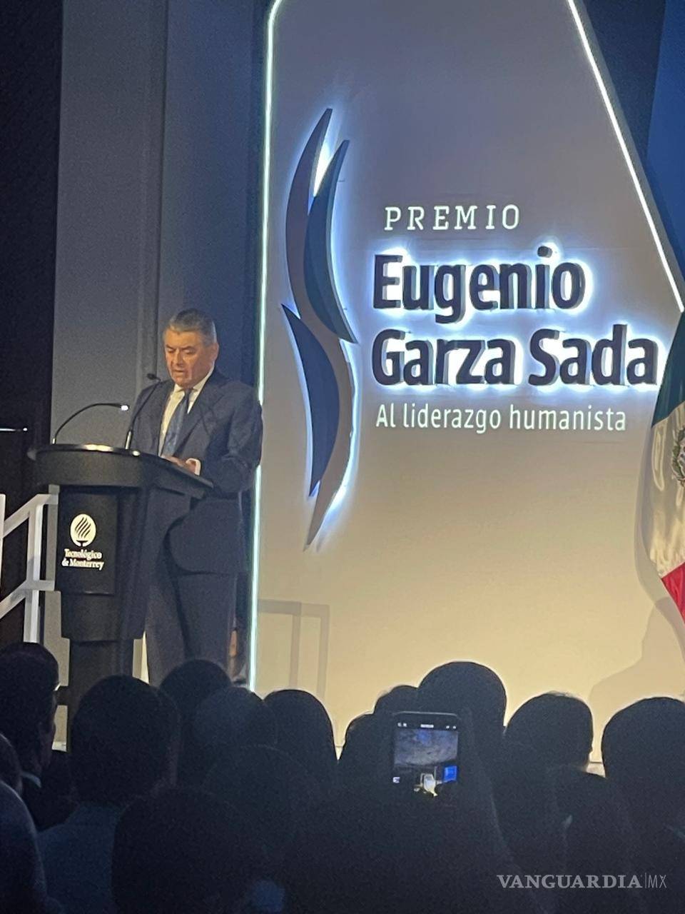 $!La ceremonia de entrega del Premio se realizó este martes en las instalaciones del Tecnológico de Monterrey.