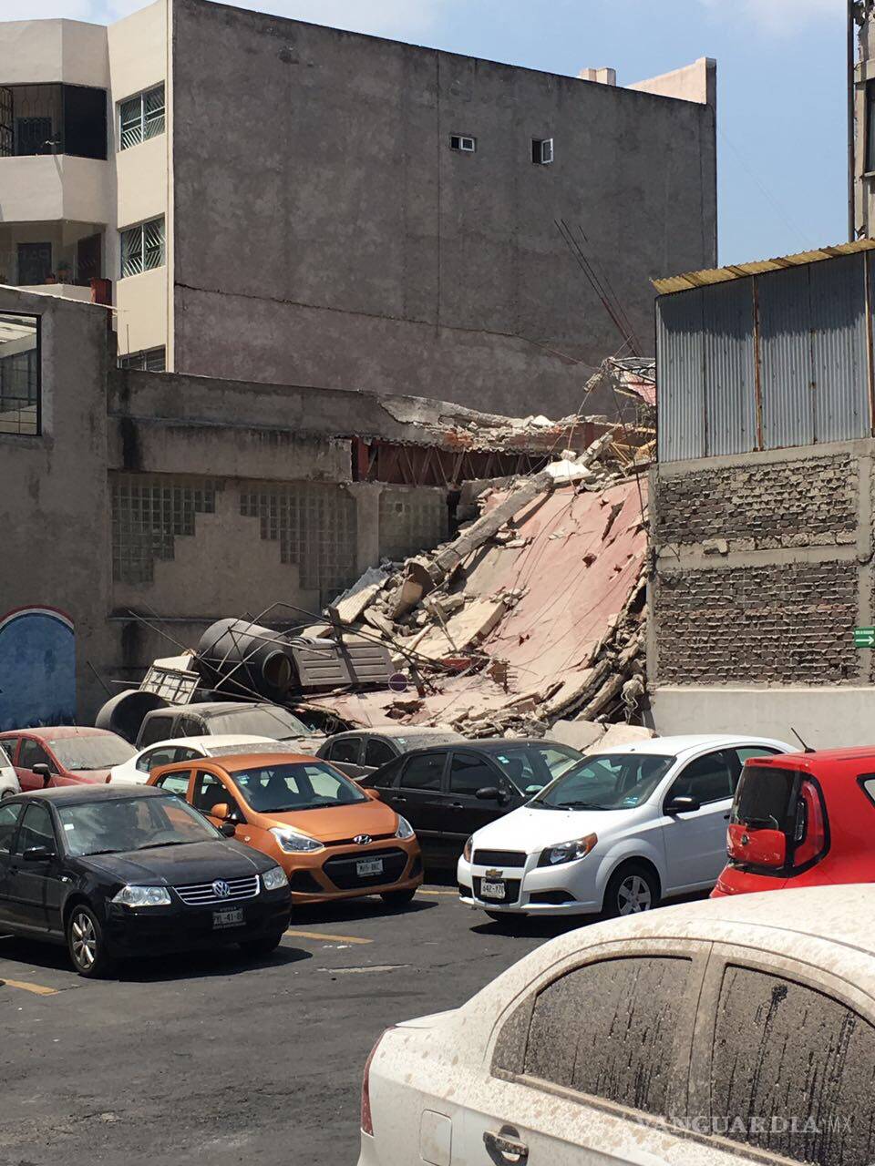 $!Fotos del desastre que dejó el sismo en la Ciudad de México