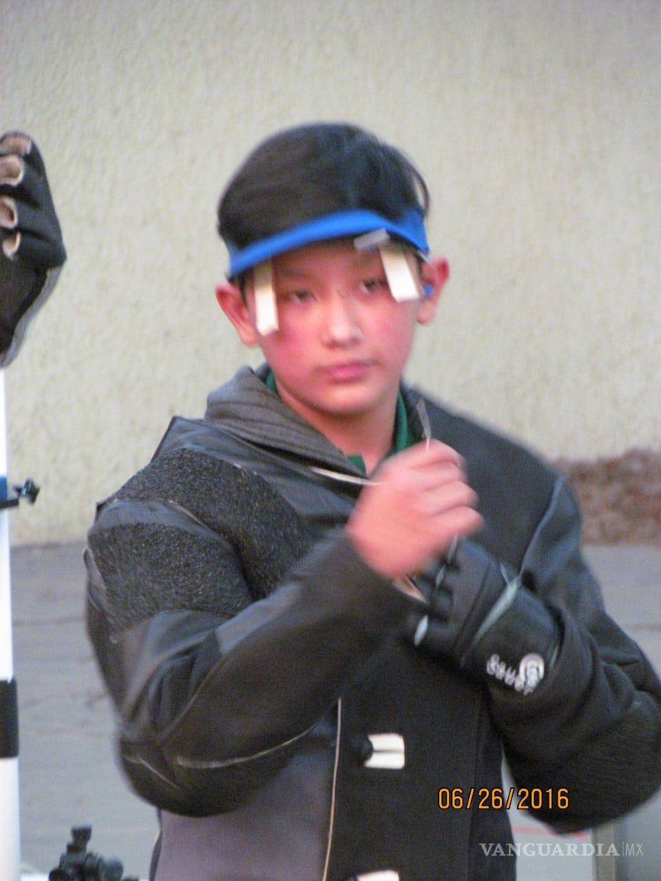 $!Edson cuando empezaba en el deporte.