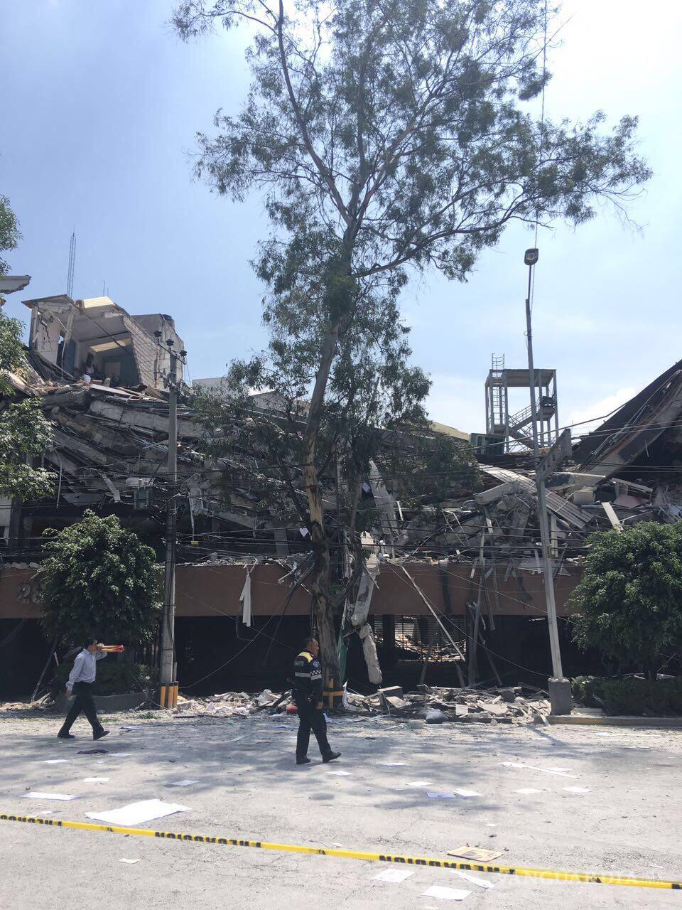 $!Fotos del desastre que dejó el sismo en la Ciudad de México