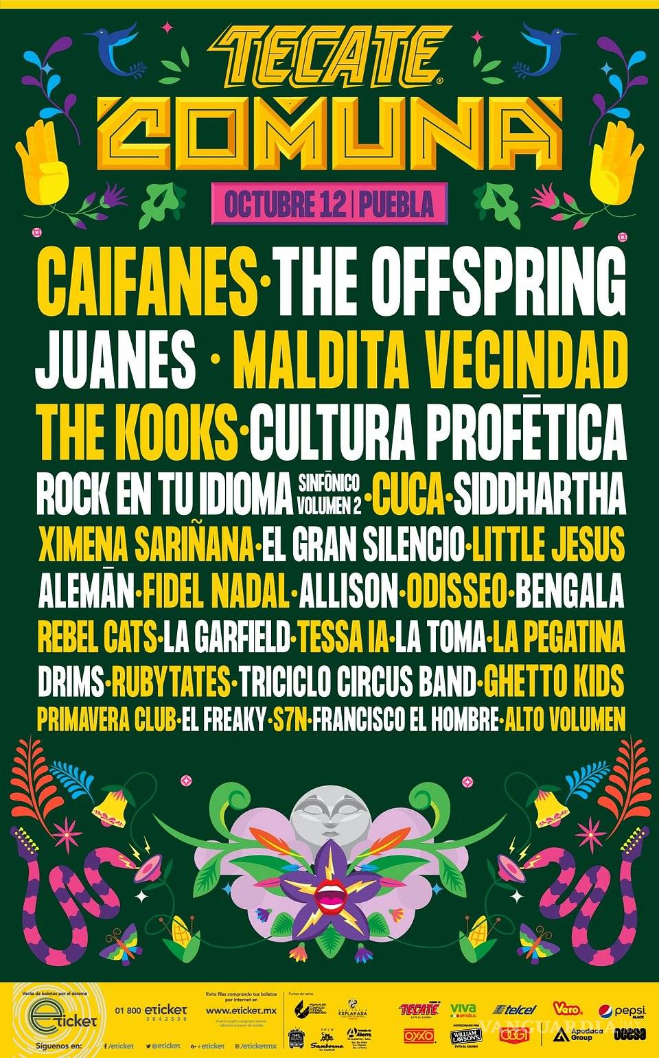 $!Caifanes, The Offspring y más en Festival Tecate Comuna