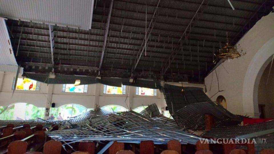 $!Sismo en Filipinas deja 25 personas heridas y derrumbes