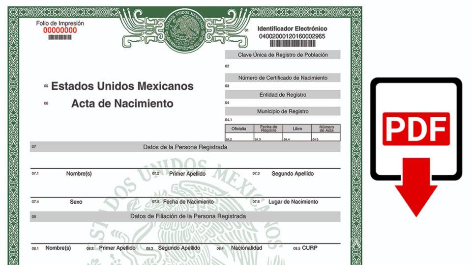 Acta De Nacimiento Certificada ¿para Qué Trámites Me La Piden Y Cómo Puedo Solicitarla En 6808