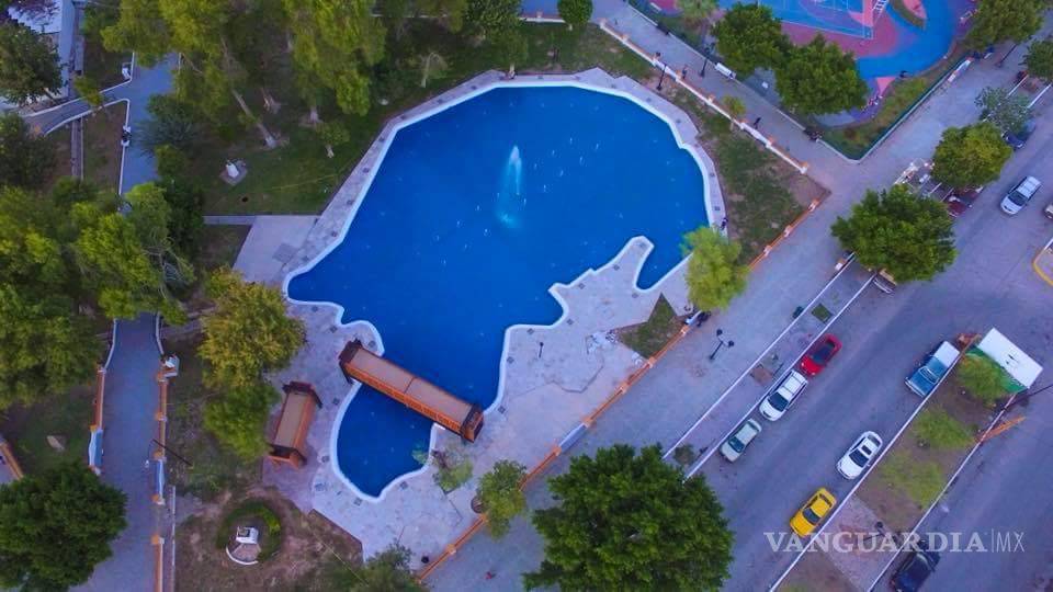 $!Remodelan en Torreón el lago Coahuila y la plaza del Eco