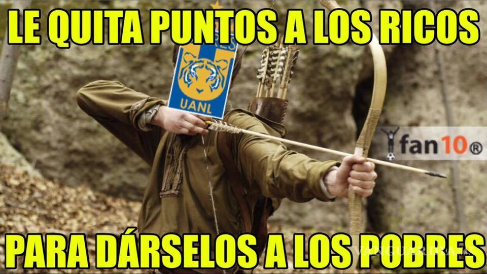 $!Los 'incomparables' memes por la derrota de Tigres