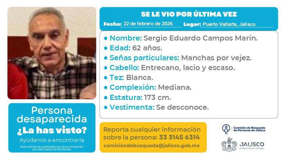 $!Desaparece familia completa en Puerto Vallarta durante operativo contra ‘El Mencho’