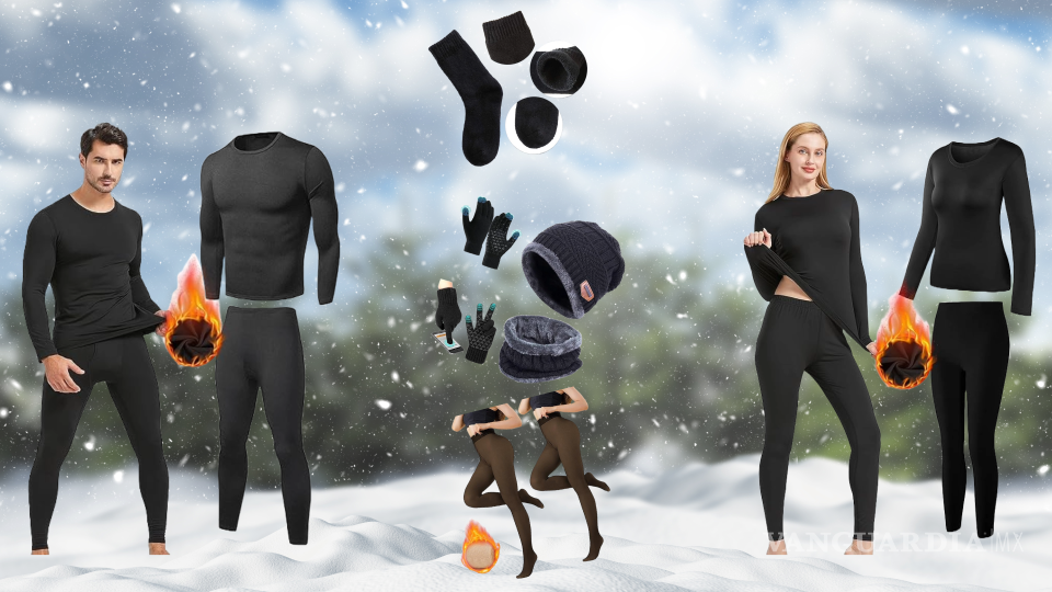 Prepárate para el frío con esta ropa térmica que encontrarás en Amazon