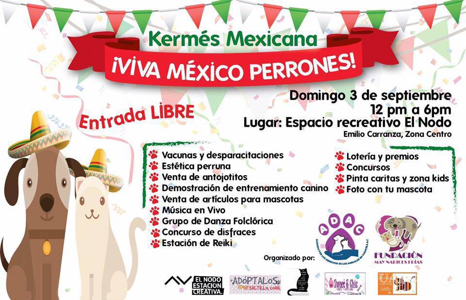 $!Invitan a kermés mexicana para mascotas