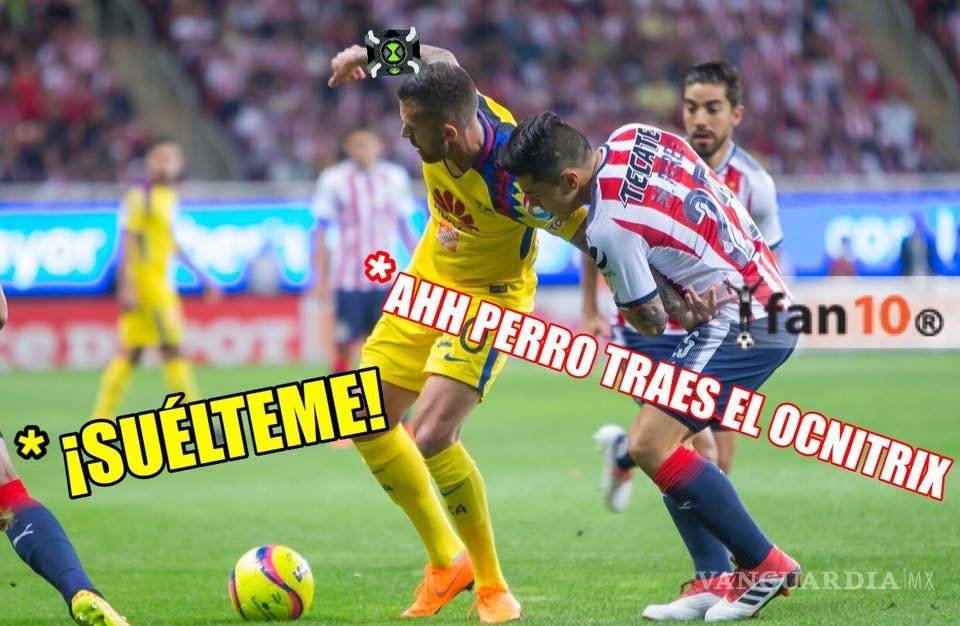 $!Los memes del Chivas vs América