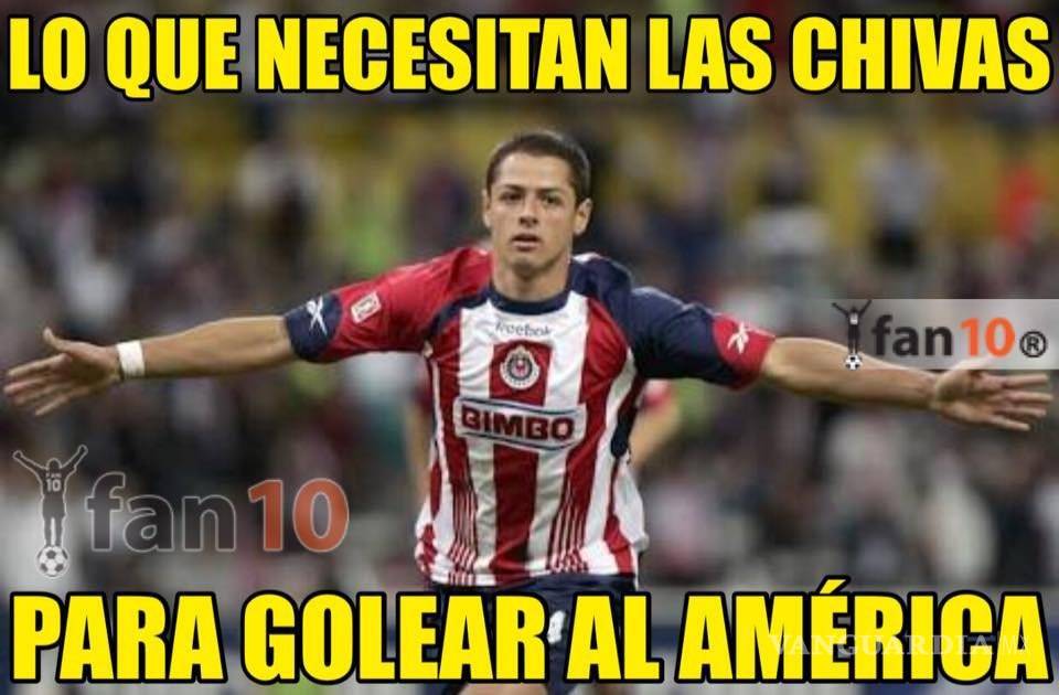 $!Los memes del Chivas vs América